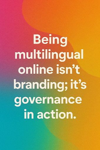 multilingual branding