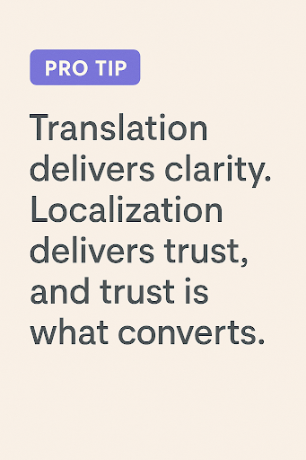 eCommerce Localisation